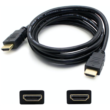 Add-On Addon 7.62M (25.00Ft) Hdmi 1.3 Male To Male Black Cable HDMI2HDMI25F-5PK